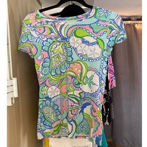 Lilly Pulitzer Karrie Crew Neck Top